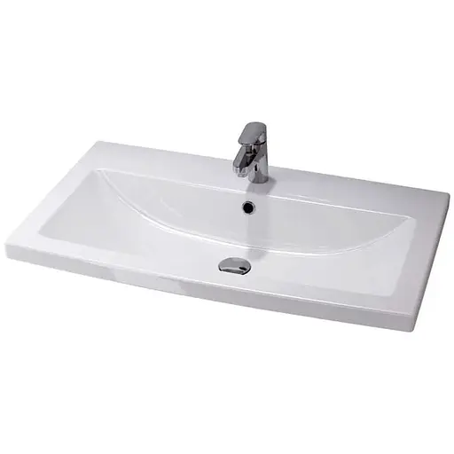 Умивальник Cersanit Como 70 см з переливом, меблевий - фото 1