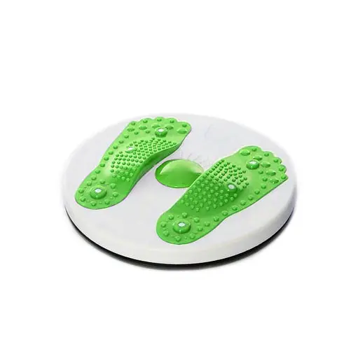 Балансировочный диск MS 2479-1 тренажер+массажер Фруктово-зеленый