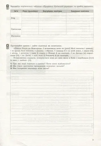 Контроль навчальних досягнень. Історія України 7 клас - фото 4