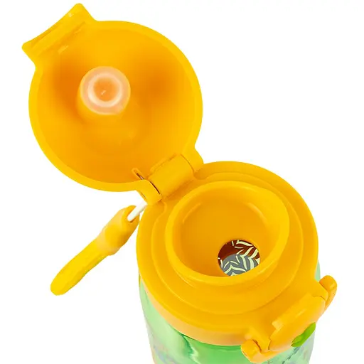 Бутылочка для воды Kite Zoo зеленая 360 мл (K25-1235-3) - фото 4