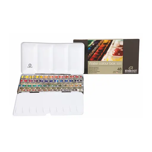 Набор акварельных красок Rembrandt De Luxe 48цв Royal Talens - фото 2