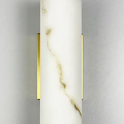 Бра Line F з імітацією мармуру з латунним корпусом Ø6х20 см Арт. WJ366/60*200H - фото 5