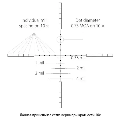 Прицел оптический Hawke Airmax 3-9х40 сетка AMX - фото 7