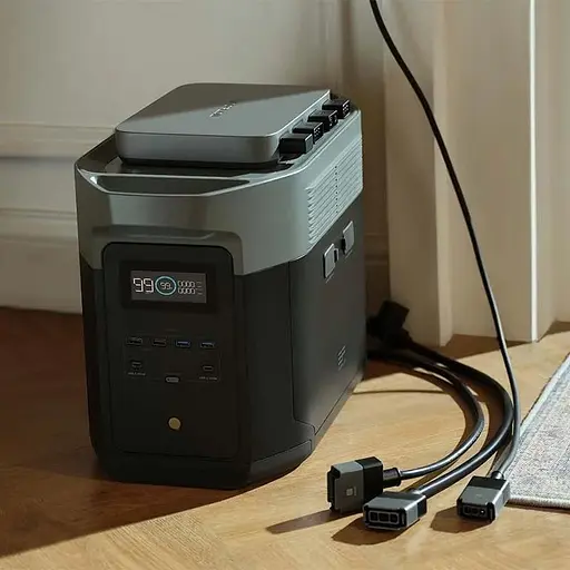 Кабель EcoFlow для соединения микроинвертора и зарядной станции XT150 (EFL-BKWDELTAEBCable-0.4m) - фото 3