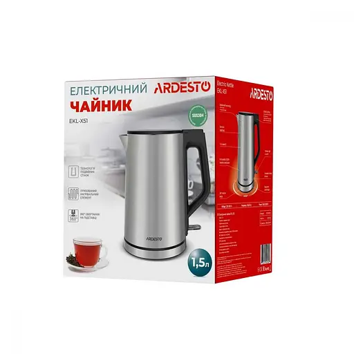 Электрочайник Ardesto EKL-X51 - фото 4