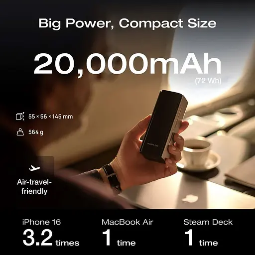 Внешний аккумулятор EcoFlow RAPID Pro 20000mAh (EF-RAPIDPRO20K-EU) [139811] - фото 8