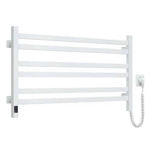 Електрична рушникосушка Navin Авангард 900x500 Sensor правобічна з таймером, біла 12-228153-3680, Білий, Праве, Електронний - фото 1