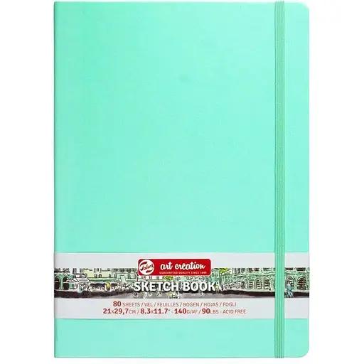 Блокнот для графіки Royal Talens Art Creation А4 140г/м2 80л Fresh Mint - фото 1