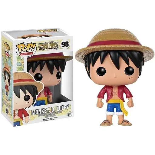 Фигурка Funko Pop Ван Пис Луффи One Piece Luffy 10 см OP L 98