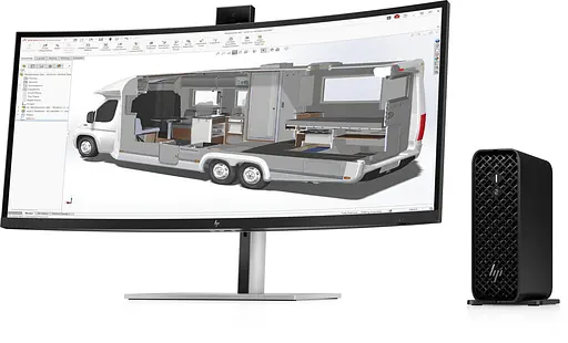 Рабочая станция HP (Hewlett-Packard) Z2 Mini G1i, Intel U7-265, 16 ГБ, F512 ГБ, NVD A400-4, WiFi, Win11P - фото 3