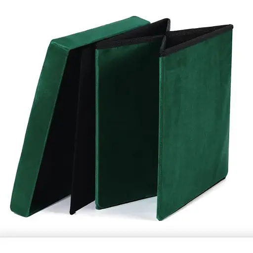 Пуф Leobert Twinsann 2 в 1 изумрудный велюр - фото 4