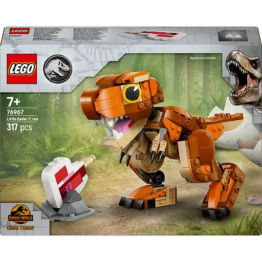 Конструктор LEGO Jurassic World Little Eatie: тиранозавр 317 деталей (76967)