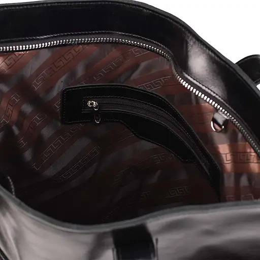 Кожаная женская сумка LIMARY 37х33х8 см sum0026408 - фото 6