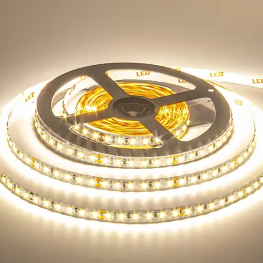 LED лента Friendlylight 8,6Вт 24В 3000К FL-2835-120-IP33-WW-8-24-3000K - фото 1