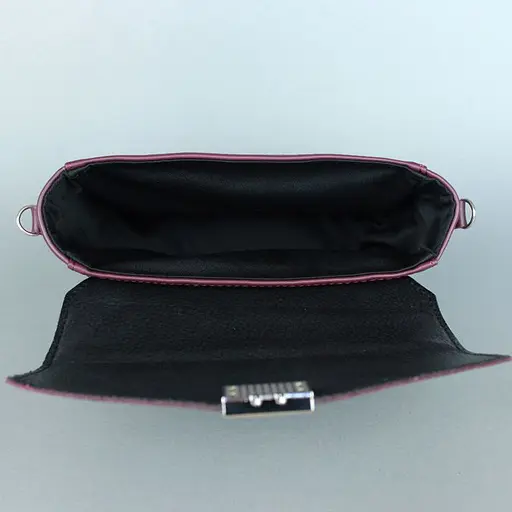 Жіноча шкіряна сумочка Yoko бордова - фото 6