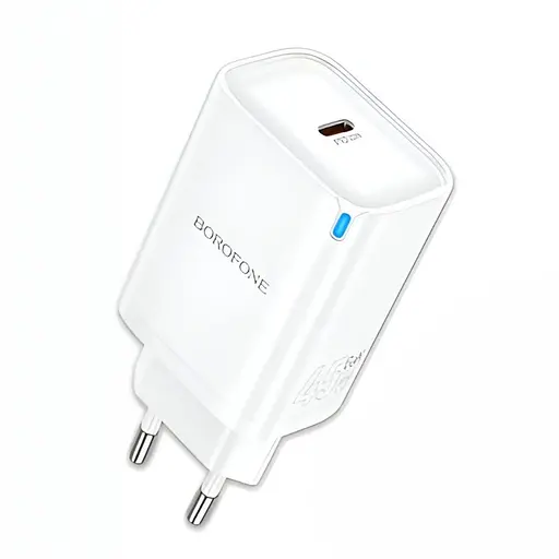 Зарядное устройство Borofone BA86A PD45W Type-C поддержка Power Delivery и Quick Charge 3.0 белый - фото 2