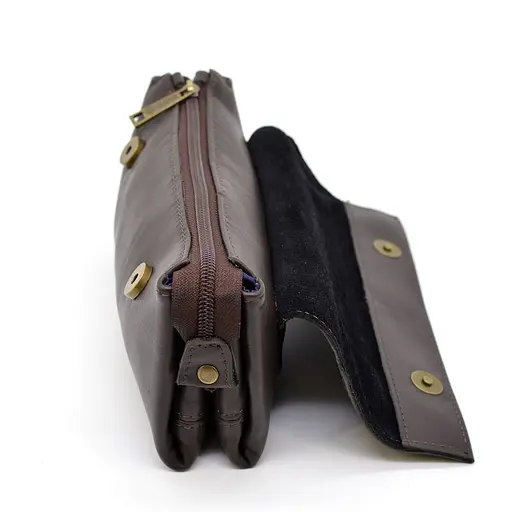 Чоловічий шкіряний клатч TARWA 23.5х14.5х4 см sum0026206 - фото 5