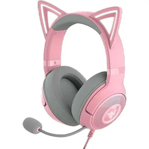 Наушники Razer Kraken Kitty V2 Quartz (RZ04-04730200-R3M1) - фото 2