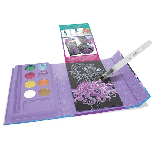 Набор для творчества Раскраска с водой: Возьми в дорогу Nebulous Stars 11423 с кисточкой для воды - фото 6