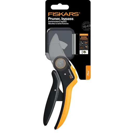 Секатор Fiskars Plus P721 Bypass до 24 мм (1057170) - фото 5