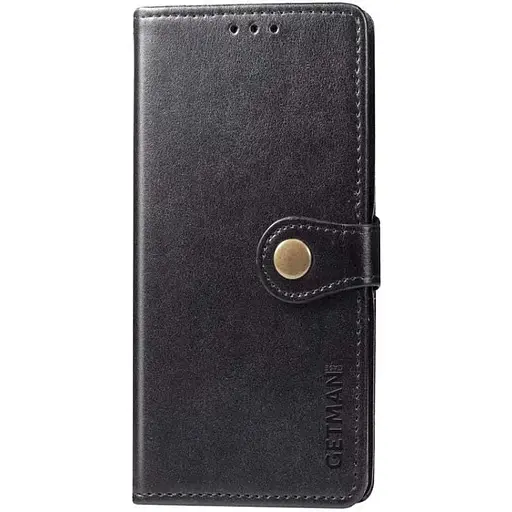 Чохол-книжка Getman Gallant (PU) для Xiaomi Poco X3 NFC/Poco X3 Pro чорний шкіряний - фото 1
