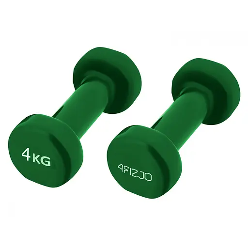 Гантели виниловые 4FIZJO 2 x 4 кг 4FJ0209 (P-5907739312792) - фото 2