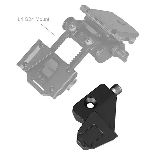 2 адаптери кріплення монокуляра ПНО PVS-14 до мосту на 2 монокуляри або до кріплення L4G24 Wilcox 004F1 - фото 5