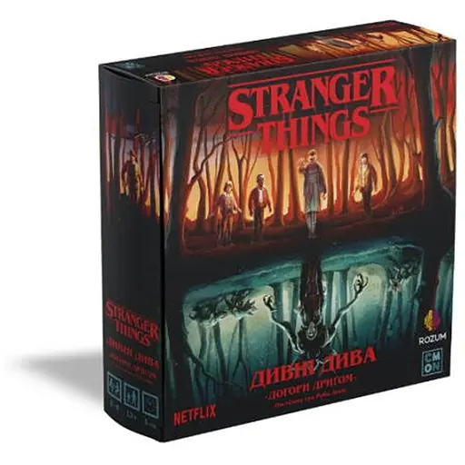 Настольная игра Rozum Очень странные дела: Вверх Дном (Stranger Things: Upside Down) (укр.) (R048UA) - фото 1