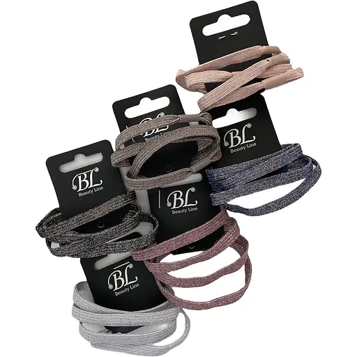 Набір резинок для волосся Beauty Line в асортименті 4 шт. (405020) - фото 1