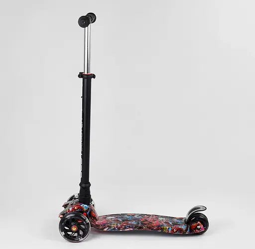 Детский самокат Best Scooter A 25780 Maxi черный - фото 2