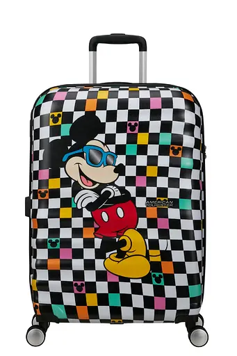Валіза American Tourister WAVEBREAKER DISNEY MICKEY CHECK 67x47x26 67 См 31C*29019