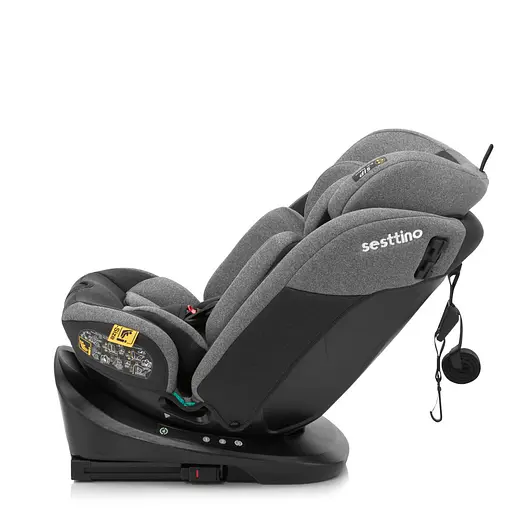 Автокрісло Sesttino Oktagon Pro Isofix 0-36kg Grey - фото 7