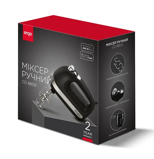 Миксер Ergo CD 8800 - фото 8