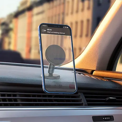 Держатель Hoco Ideal console magnetic car holder CA89 авто холдер черный - фото 4