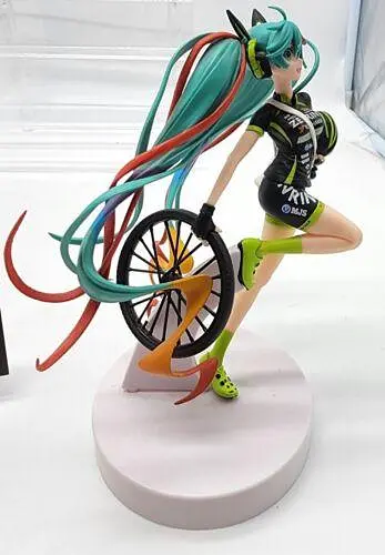 Фигурка Banpresto Хацуне Мику в велоформе Hatsune Miku Team Ukyo 19 см WST HM U2016 - фото 7