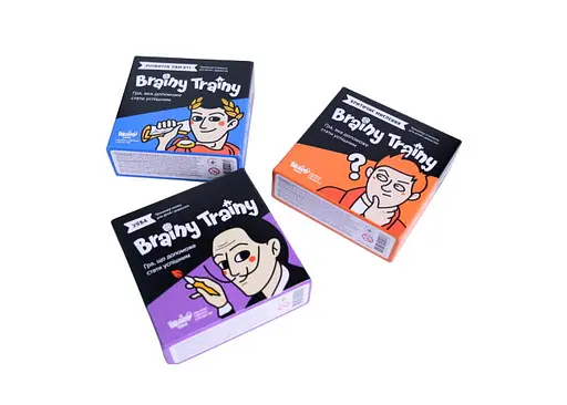 Настольная игра Brainy Trainy Brainy Trainy Воображение + Развитие памяти + Критическое мышление (укр.) (УКР060+2) - фото 2