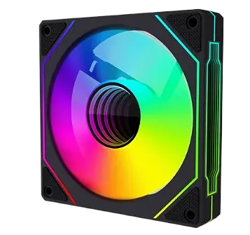 Вентилятор UPSIREN UF Prism 4 PRO ARGB Black (UF Prism 4 PRO Black)