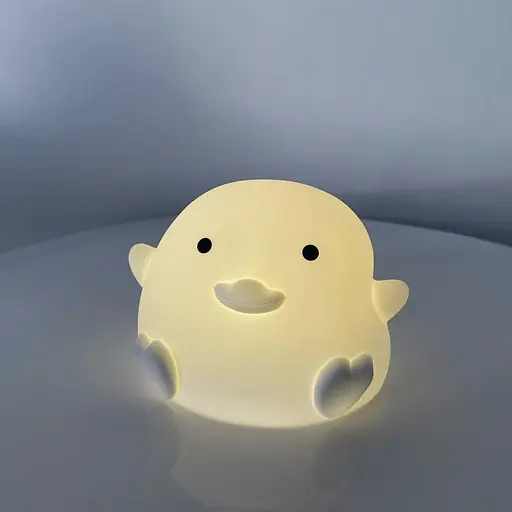 Силиконовый детский ночник "цыпленок"