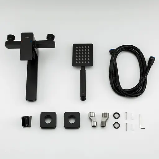 Змішувач для ванни Frap F32802-6 чорний матовий - фото 5