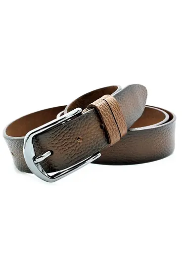 Ремінь шкіряний Le-Mon чоловічий 110-125х3,5 см acs0023820 - фото 2