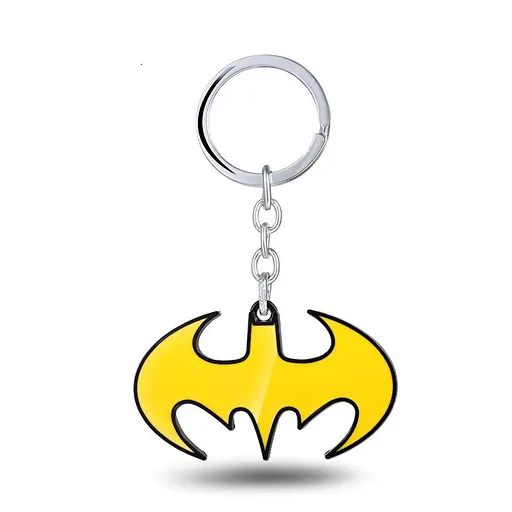 Брелок Бэтмен Batman логотип классика BN10.008 - фото 3