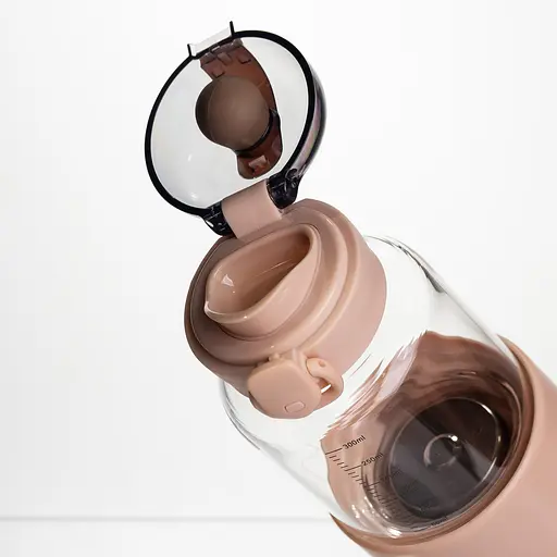 Пляшка з підігрівом для дитячого харчування та напоїв 300 мл з акумулятором підігрівач термос для дитячого харчування Рожевий Yiwu HW01P - фото 8