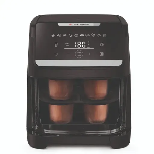 Мультипіч Tefal Easy Fry Silence XXL 1800 Вт чорна (EY8428E0) - фото 2