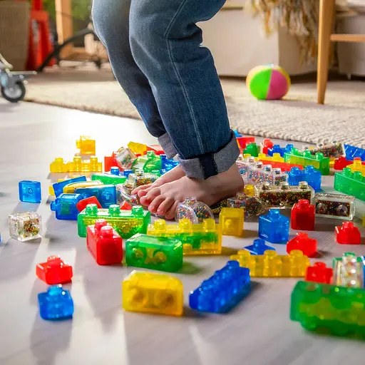 Детский сенсорный конструктор Стартовый набор Jelly Blox 931691 11 деталей - фото 7