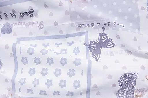 Комплект постільної білизни Moon&Star Бязь Gold Люкс Tahiti полуторний євро 160х220 наволочки 2х70х70 - фото 8