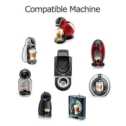 Адаптер капсул Nespresso для кофеварки Krups и Delonghi Nescafe Dolce Gusto Piccolo KP100**, Genio, Mini Me - фото 8