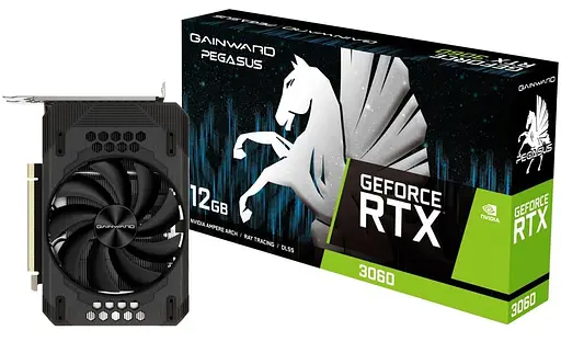 Видеокарта Gainward RTX 3060 12GB Pegasus (NE63060019K9-190AE) (GDDR6, 192 bit, PCI-E v4.0) Б/у - фото 6