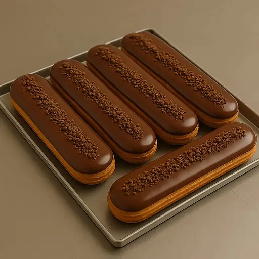 Металеві овальні формочки порційні для еклерів, тістечок та тарталеток 20х4х2.5 см (набір з 4 штук), Master Class Сірий 87229 - фото 10