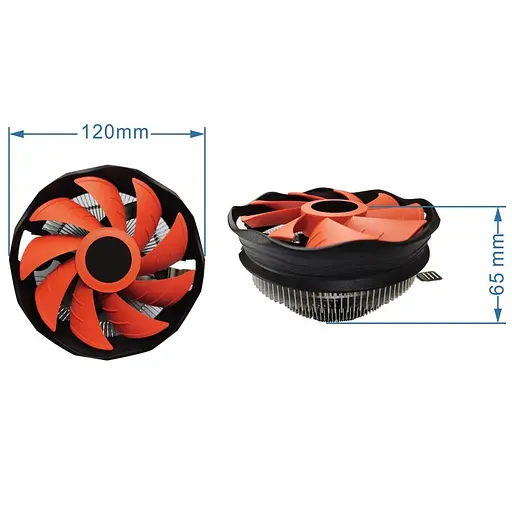 Кулер для процессора Gembird CPU-HURACAN-X30 (CPU-HURACAN-X30) - фото 3