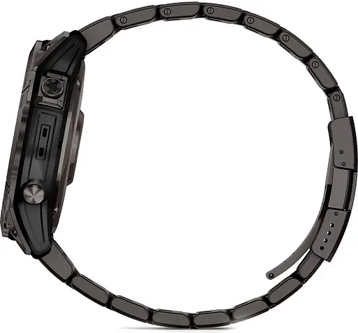 Смарт-годинник Garmin Fenix 7X Sapphire Solar Edition Carbon Grey DLC Titanium with Carbon Grey DLC Vented Titanium Band 010-02541-27 (78193) - фото 5